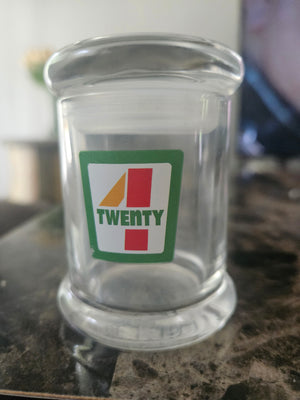 420 glass jar