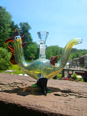 Chicken Glass Water Pipe