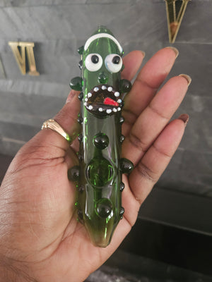 Pickle Glass Hand Pipe