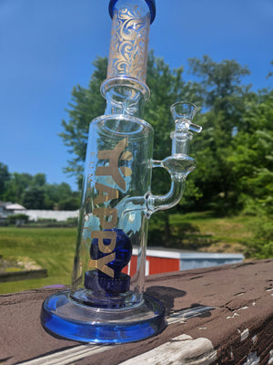 Happy Fumes Brand Glass Water Pipe