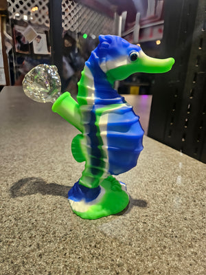 Seahorse Silicone Water Pipe