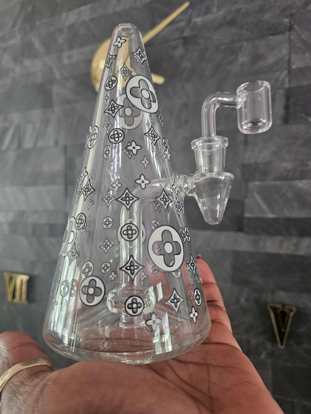 Designer Cone Shaped Water Pipe