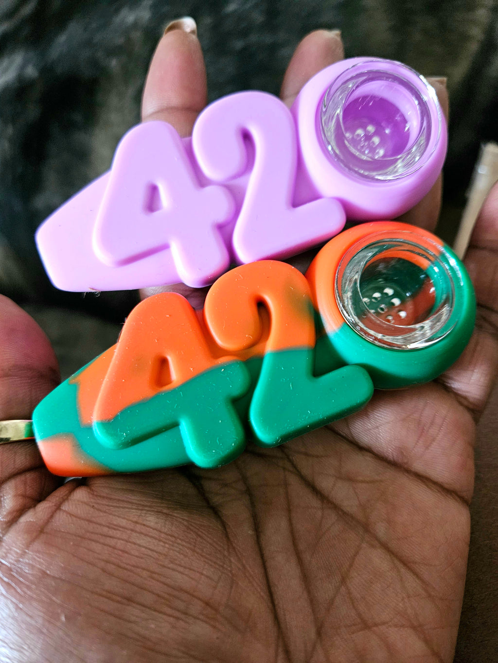 420 Silicone Hand Pipe
