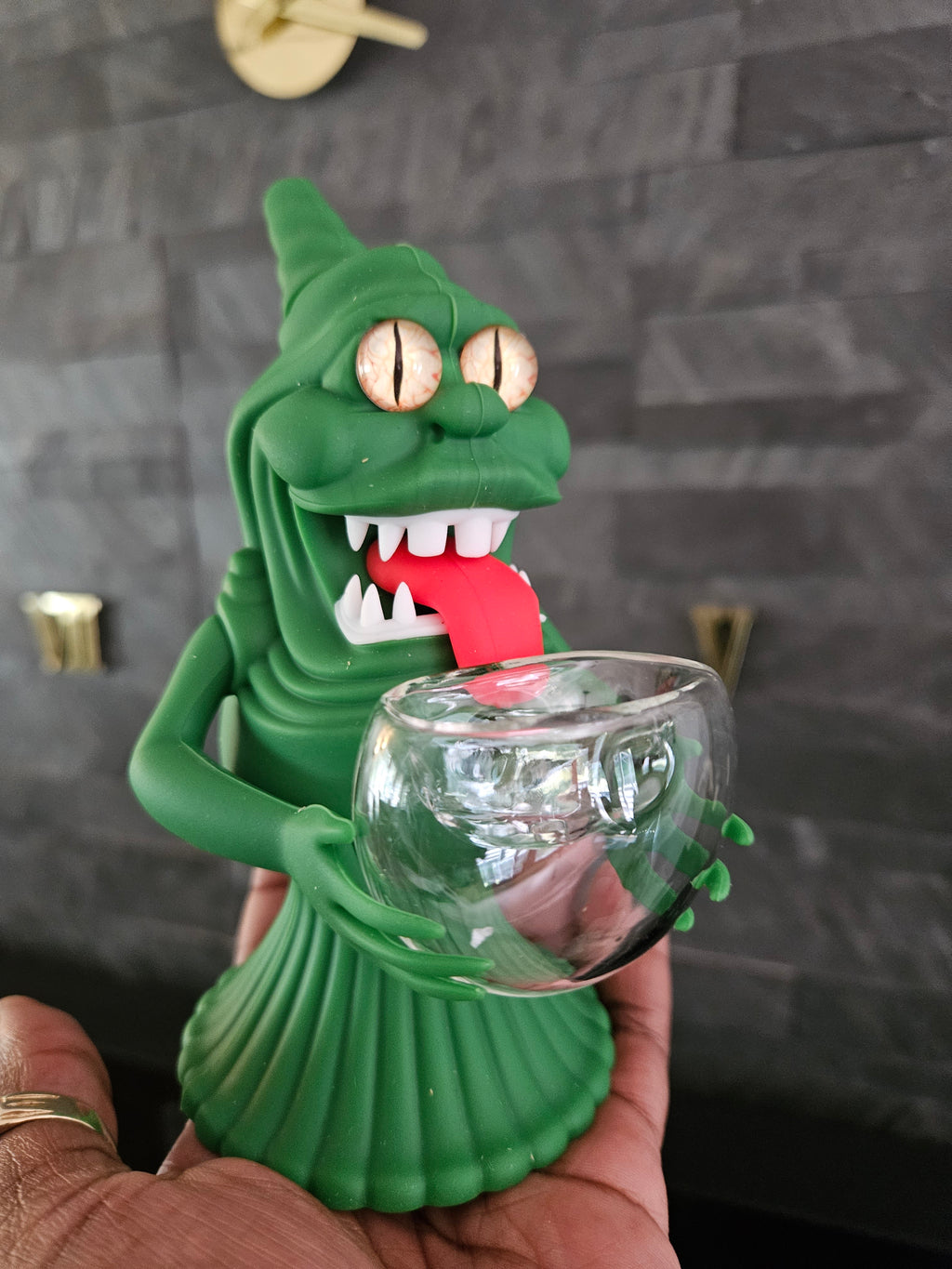 Slime Silicone Water Pipe