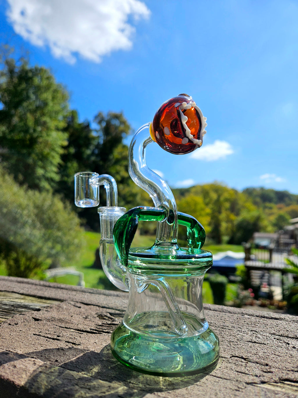 Piranha Plant Rig Water Pipe