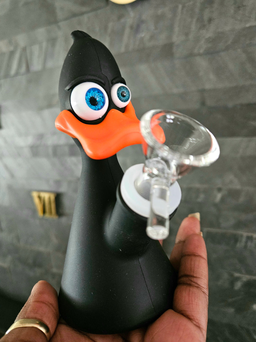 Duck Silicone Water Pipe