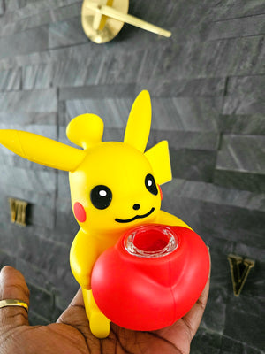 Pika Heart Silicone Water Pipe