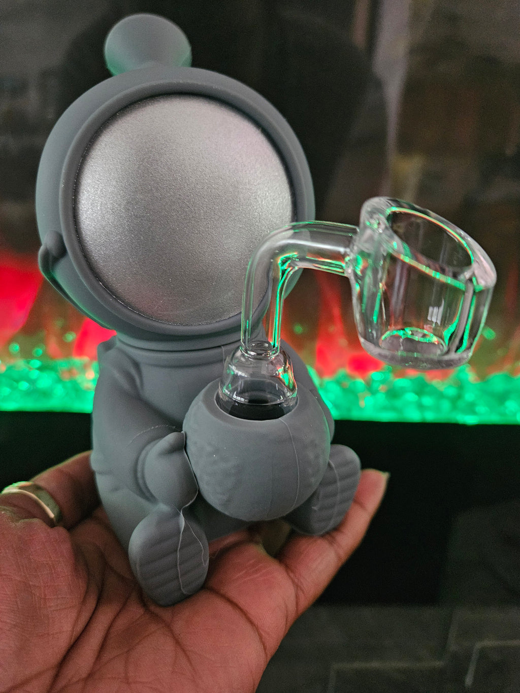 Silicone Astronaut Water Pipe