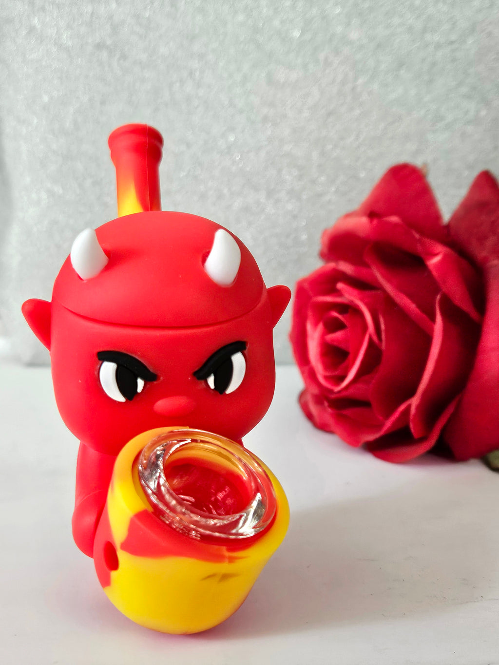Mini Character Silicone Hand Pipe
