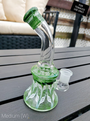 Green Painted Water Pipe