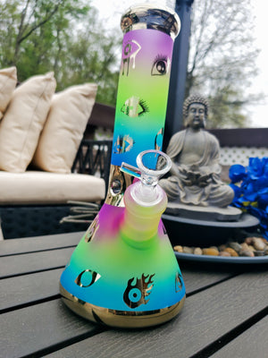 Third Eye 12" Frosted Water Pipe