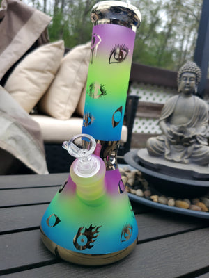 Third Eye 12" Frosted Water Pipe