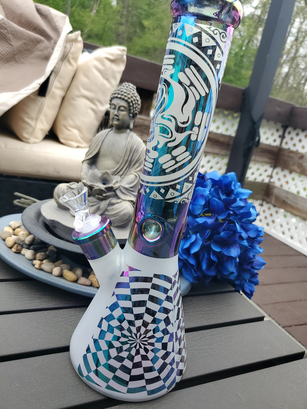 Positive Vibes XL water pipe