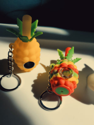 Pineapple Keychain