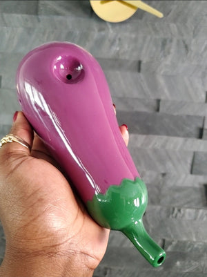 Eggplant Hand Pipe